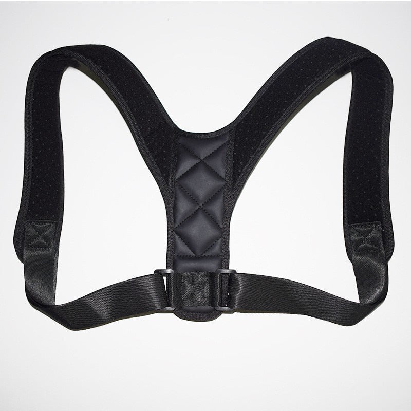 Adjustable Back Posture Corrector Brace Elastic Nylon Belt Shoulder Lumbar Spine Support Invisible Humpback Belt For Women Men