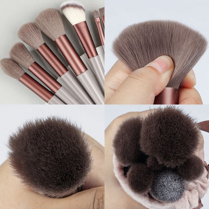 Makeup Brush 13 PCs Set Make Up Concealer Brush Blush Powder Brush Eye Shadow Highlighter