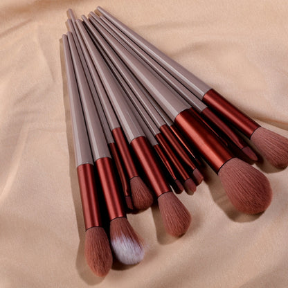 Makeup Brush 13 PCs Set Make Up Concealer Brush Blush Powder Brush Eye Shadow Highlighter